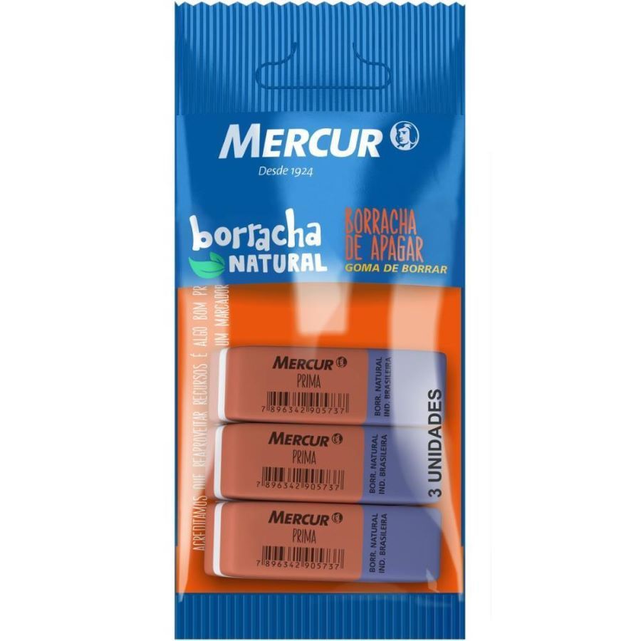 BORRACHA NATURAL VM PACK PRIMA C/3 MERCUR                                                                                                                                                                BORRACHA NATURAL VM PACK PRIMA C/3 MERCUR