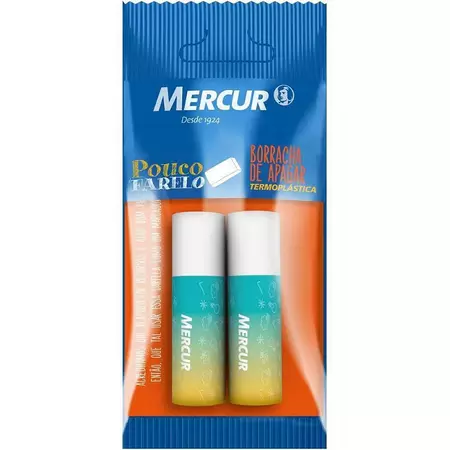 BORRACHA TR CILIDRICA PULL PACK C/2 MERCUR. BORRACHA TR CILIDRICA PULL PACK C/2 MERCUR.