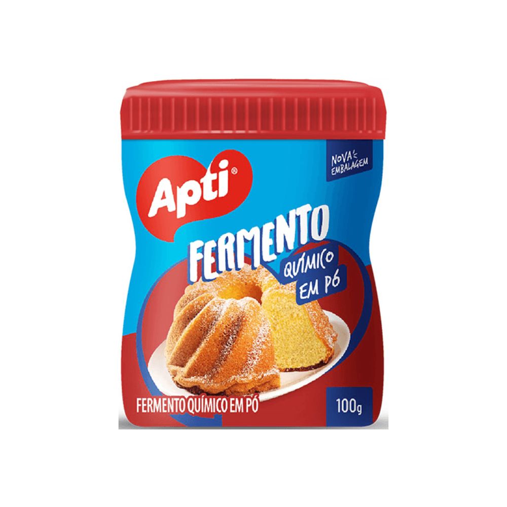 FERMENTO QUIMICO EM PO APTI 100G<br> FERMENTO QUIMICO EM PO APTI 100G<br>