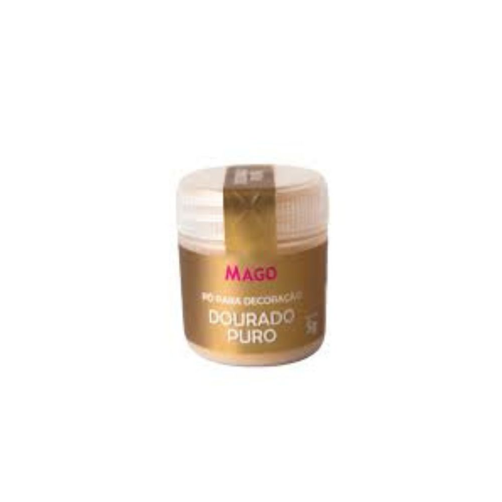 PO P/ DECORACAO OURO PO MINERAL MAGO 5G<br> PO P/ DECORACAO OURO PO MINERAL MAGO 5G<br>