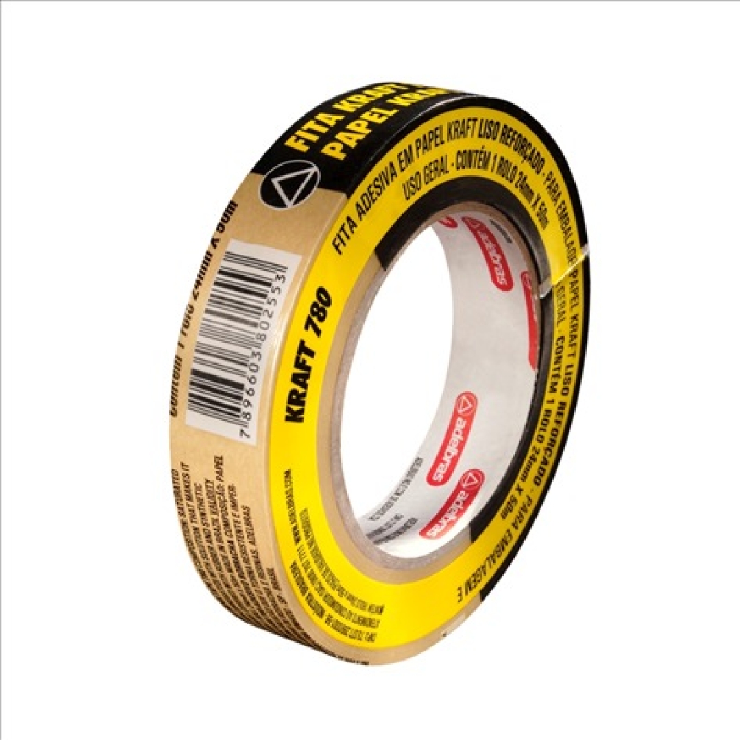 FITA KRAFT 36MMX50M 770 ADELBRAS FITA KRAFT 36MMX50M 770 ADELBRAS