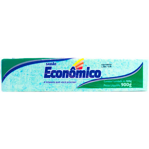 SABAO EM BARRA MARMORIZADO ECONOMICO VERDE 900G SABAO EM BARRA MARMORIZADO ECONOMICO VERDE 900G