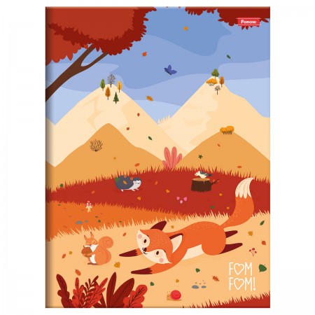 CADERNO BROCHURAO CAPA DURA 80FL FOM FOM FORONI <br> CADERNO BROCHURAO CAPA DURA 80FL FOM FOM FORONI <br>