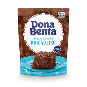 MISTURA PARA BOLO BRIGADEIRO DONA BENTA 400G                                                                                                                                                            