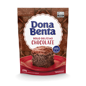 MISTURA PARA BOLO CHOCOLATE DONA BENTA 450G                                                                                                                                                             