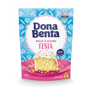 MISTURA PARA BOLO FESTA DONA BENTA 450G                                                                                                                                                                 