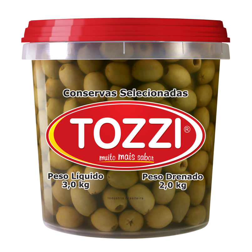 AZEITONA VERDE SEM CAROCO TOZZI 2KG                                                                                                                                                                      AZEITONA VERDE SEM CAROCO TOZZI 2KG