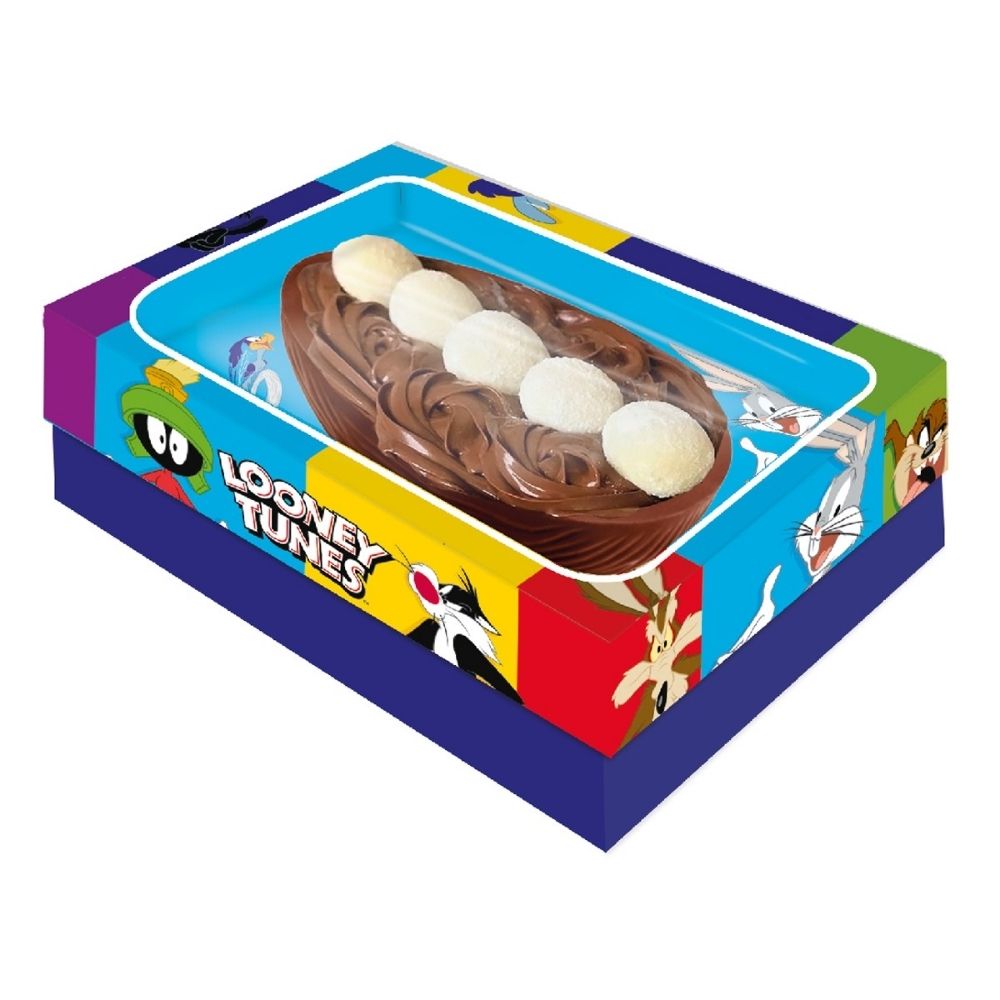 CAIXA OVO 3 EM 1 TMP P LOONEY TUNES NEW FESTCOLOR  CAIXA OVO 3 EM 1 TMP P LOONEY TUNES NEW FESTCOLOR