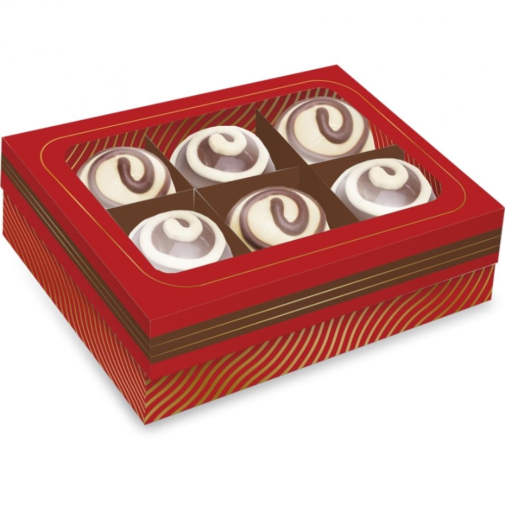 CAIXA 6 BOMBONS LUXO FESTCOLOR UN                                                                                                                                                                           CAIXA 6 BOMBONS LUXO FESTCOLOR UN