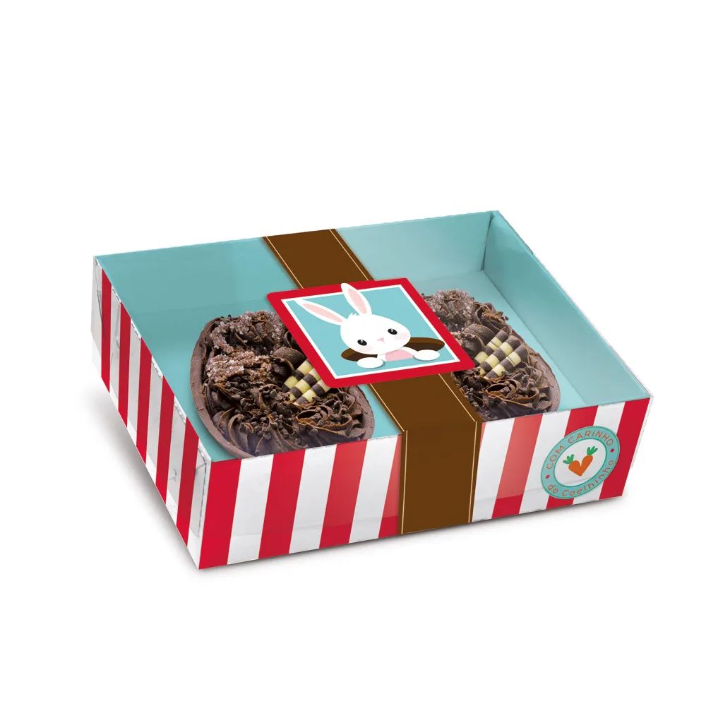 CAIXA PRATICE PARA 2 M.OVO COELHO SAI DA TOCA 50G CROMUS UN                                                                                                                                                        CAIXA PRATICE PARA 2 M.OVO COELHO SAI DA TOCA 50G CROMUS UN