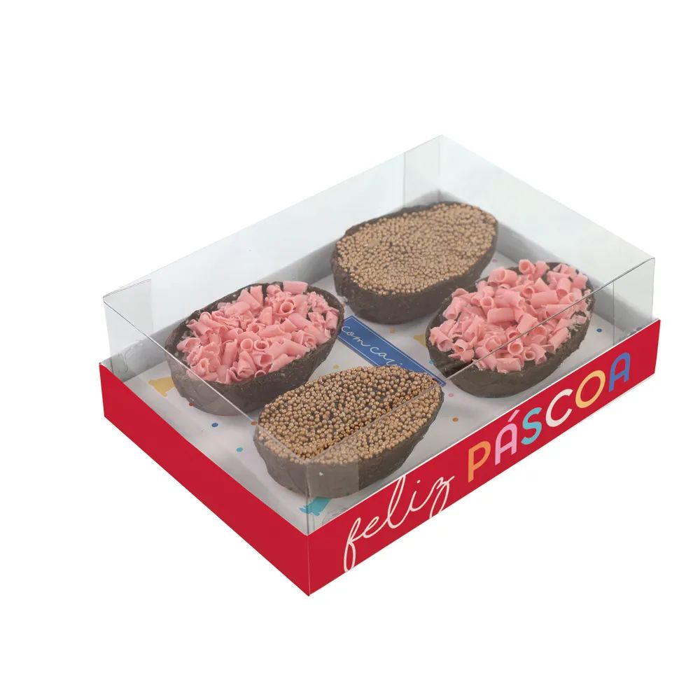 CX DEGUST P/4 MINI OVOS FEELINGS 50G CROMUS UN                                                                                                                                                           CX DEGUST P/4 MINI OVOS FEELINGS 50G CROMUS UN