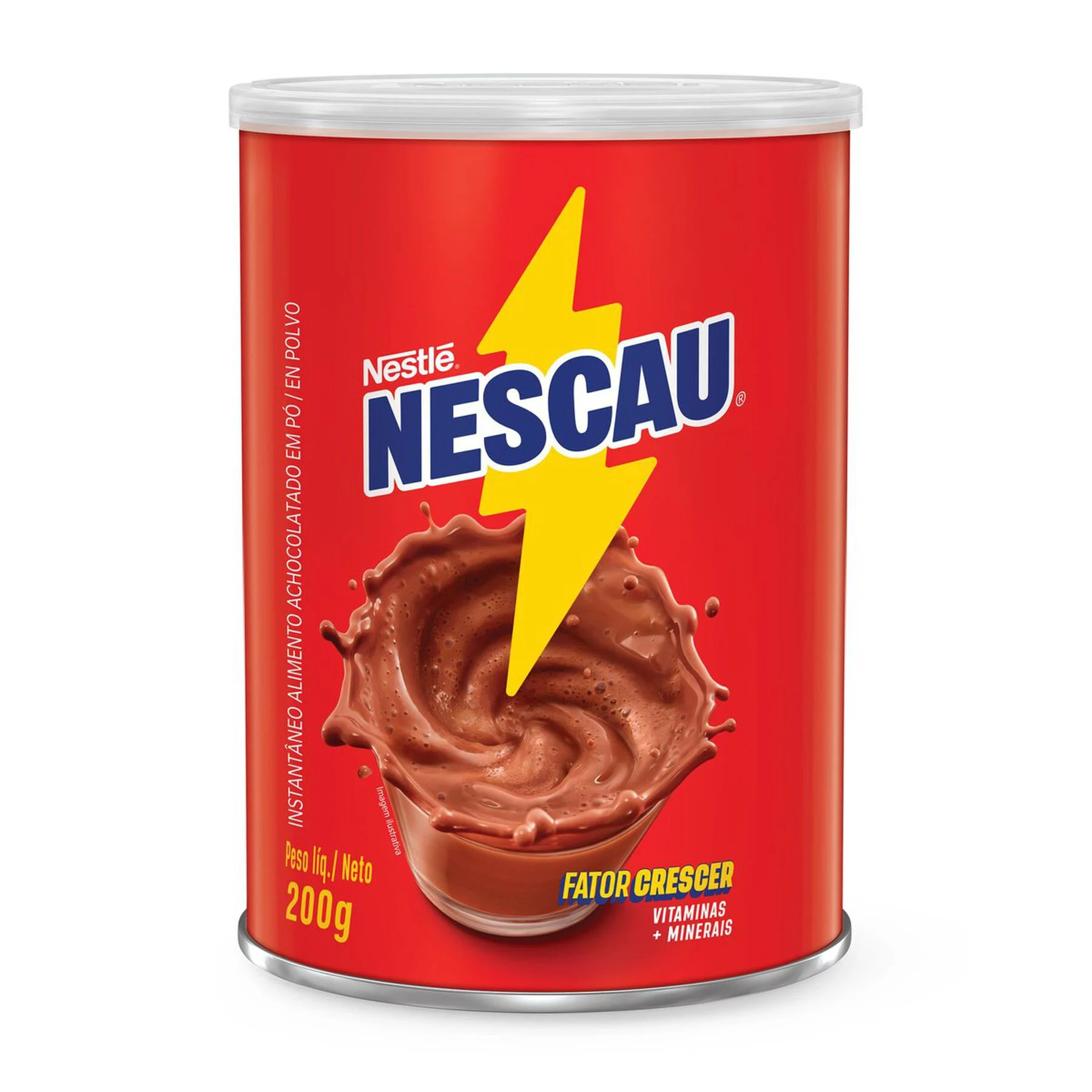 ACHOCOLATADO EM PO NESCAU 200G                                                                                                                                                                           ACHOCOLATADO EM PO NESCAU 200G