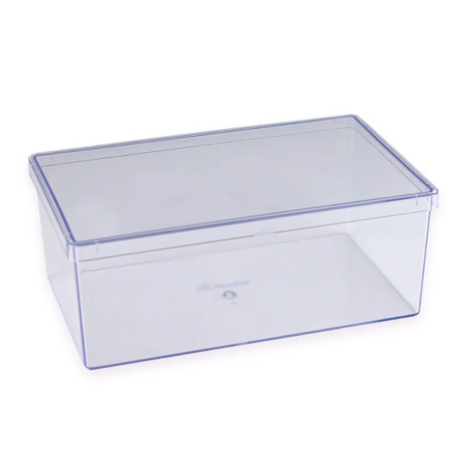 CAKE BOX C/TPA CRISTAL RETANG 1,5L BLUE STAR CAKE BOX C/TPA CRISTAL RETANG 1,5L BLUE STAR