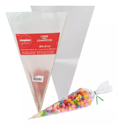 EMB CONE INCOLOR 10X15 CROMUS C/50   EMB CONE INCOLOR 10X15 CROMUS C/50