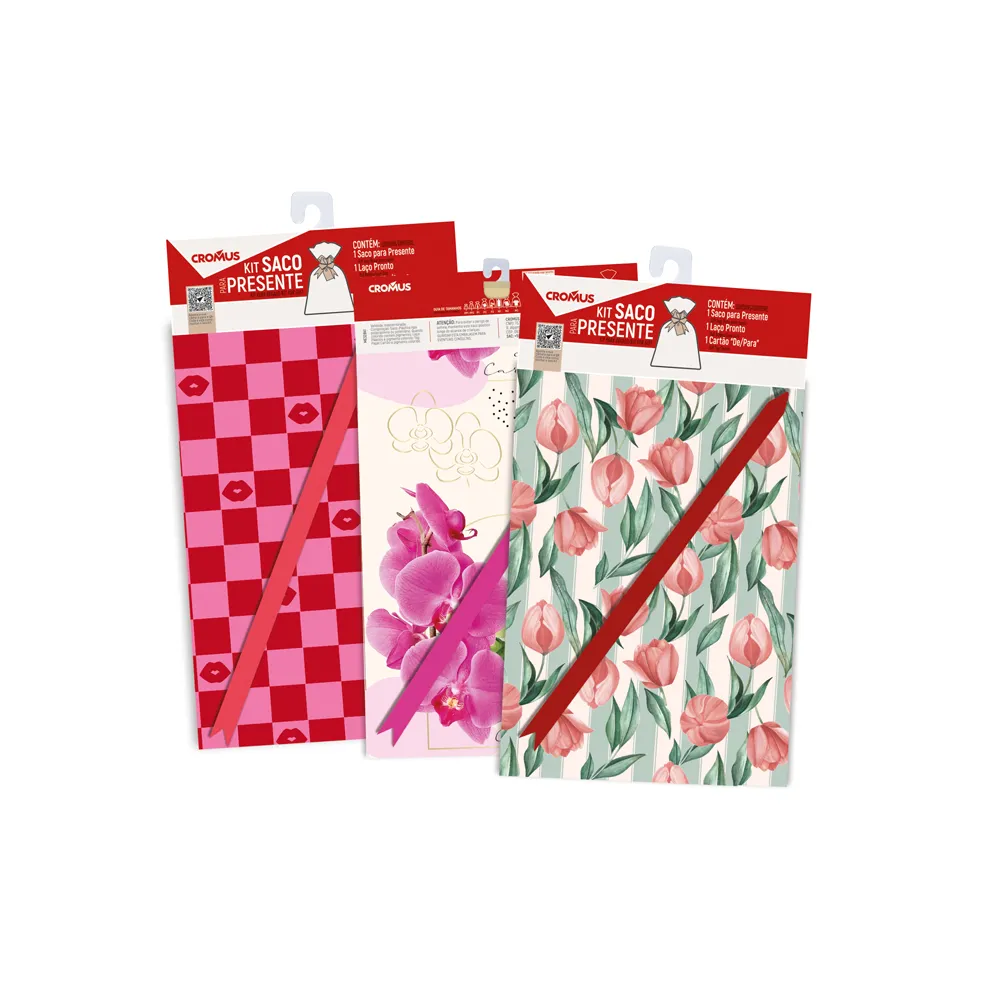 SACOLA PRESENTE 35X54 FEMININA CROMUS PC1 LAÇO SACOLA PRESENTE 35X54 FEMININA CROMUS PC1 LAÇO