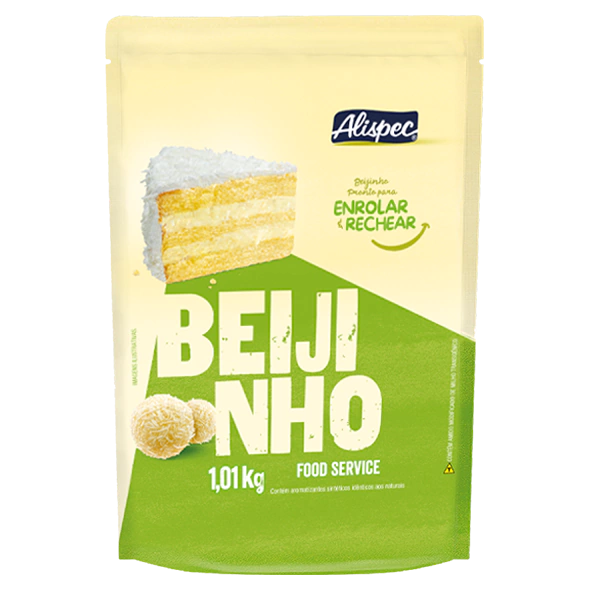 RECHEIO BRIGADEIRO BEIJINHO STAND POUCH ALISPEC 1,01KG                                                                                                                                                   RECHEIO BRIGADEIRO BEIJINHO STAND POUCH ALISPEC 1,01KG