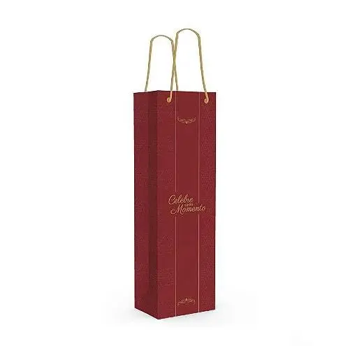 SACOLA P/ BEBIDA CELEBRE VERMELHO IDEIA UN  SACOLA P/ BEBIDA CELEBRE VERMELHO IDEIA UN