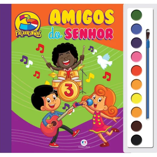 LIVRO 3 PALAVRINHAS AMIG DO SENHOR AQUARELA CIRANDA   LIVRO 3 PALAVRINHAS AMIG DO SENHOR AQUARELA CIRANDA