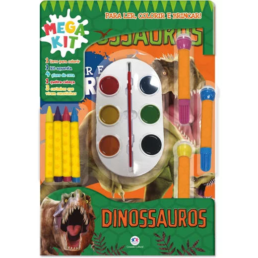 LIVRO DINOSSAUROS LER/COLORIR/BRINCAR CIRANDA    LIVRO DINOSSAUROS LER/COLORIR/BRINCAR CIRANDA