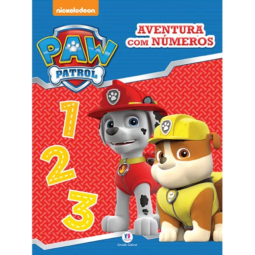LIVRO PATRULHA CANINA AVENTURA COM NUMEROS CIRANDA      LIVRO PATRULHA CANINA AVENTURA COM NUMEROS CIRANDA
