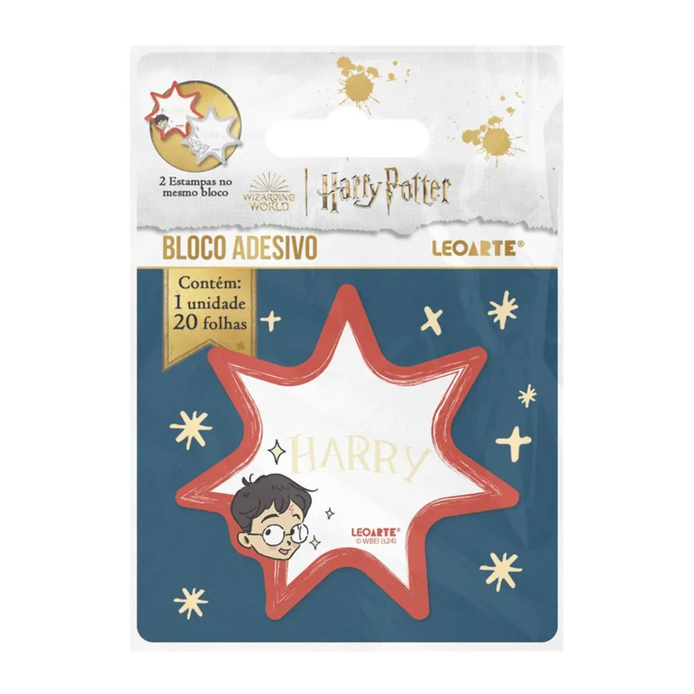 BLOCO ADES HARRY POTTER LEOARTE 20FL                                                                                                                                                                     BLOCO ADES HARRY POTTER LEOARTE 20FL
