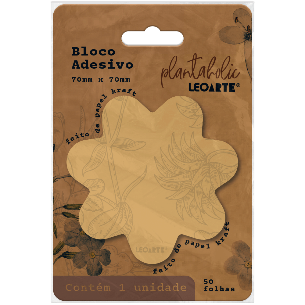BLOCO ADES PAPEL KRAFT PLANTA HOLIC LEOARTE 50FL                                                                                                                                                         BLOCO ADES PAPEL KRAFT PLANTA HOLIC LEOARTE 50FL