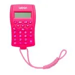 CALCULADORA BOLSO 8 DIG ROSA C/ CORDAO LETRON                                                                                                                                                            CALCULADORA BOLSO 8 DIG ROSA C/ CORDAO LETRON