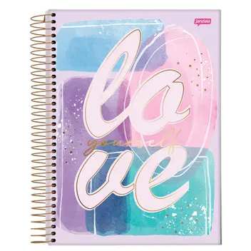 CADERNO UNIVERSITÁRIO C10 MATÉRIAS CAPA DURA LA CREME LOVE YOURSELF 160FLS JANDAIA                                                                                                                                                      CADERNO UNIVERSITÁRIO C10 MATÉRIAS CAPA DURA LA CREME LOVE YOURSELF 160FLS JANDAIA