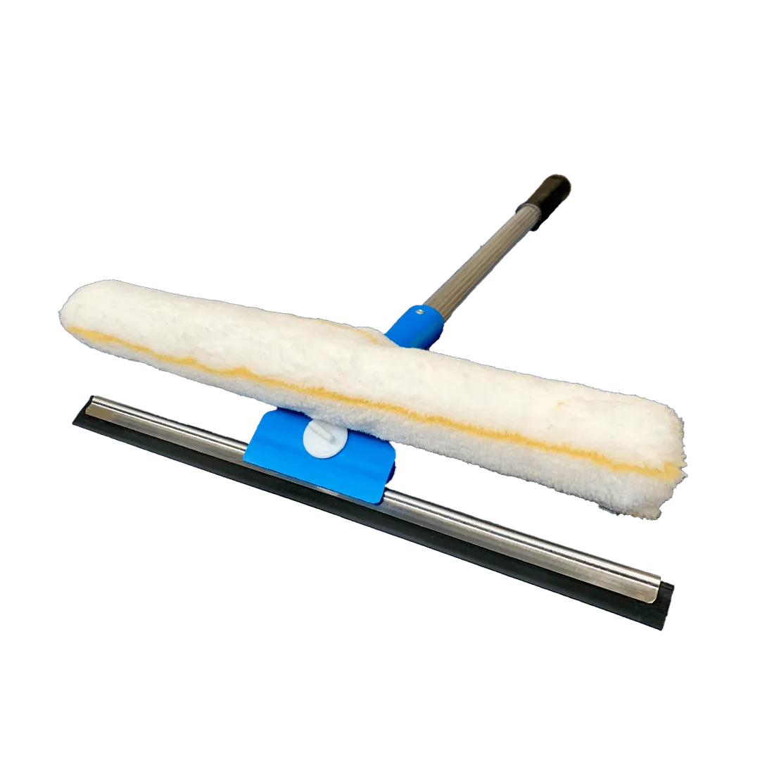 RODO COM CABO 2 EM 1 25CM LIMPA VIDROS STAR CLEAN                                                                                                                                                        