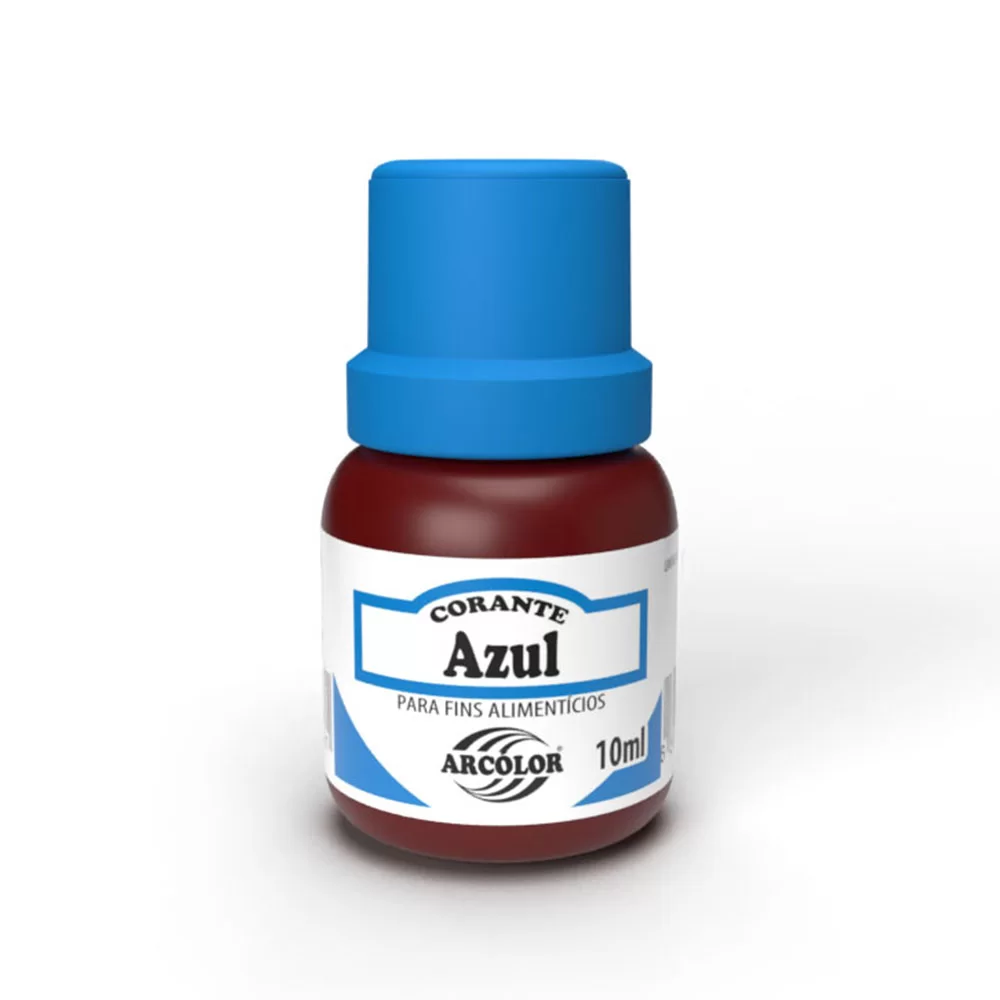 CORANTE LIQUIDO AZUL ARCOLOR 10ML                                                                                                                                                                            CORANTE LIQUIDO AZUL ARCOLOR 10ML