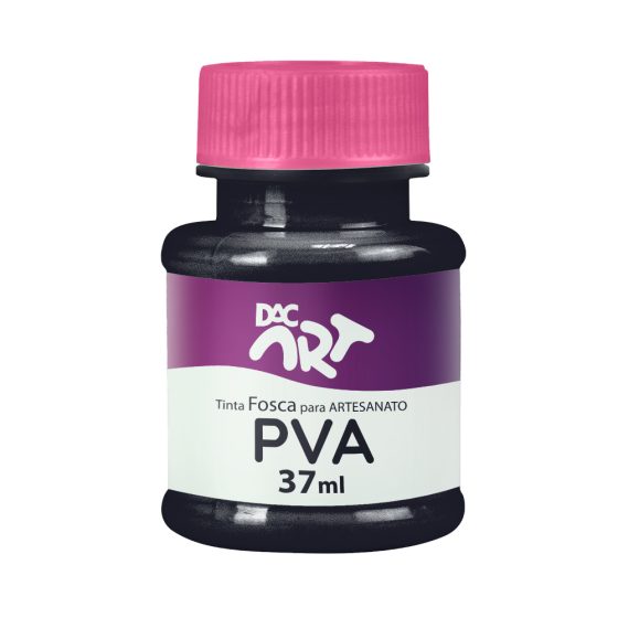 TINTA PVA FOSCA 37ML PRETO DAC                                                                                                                                                                          