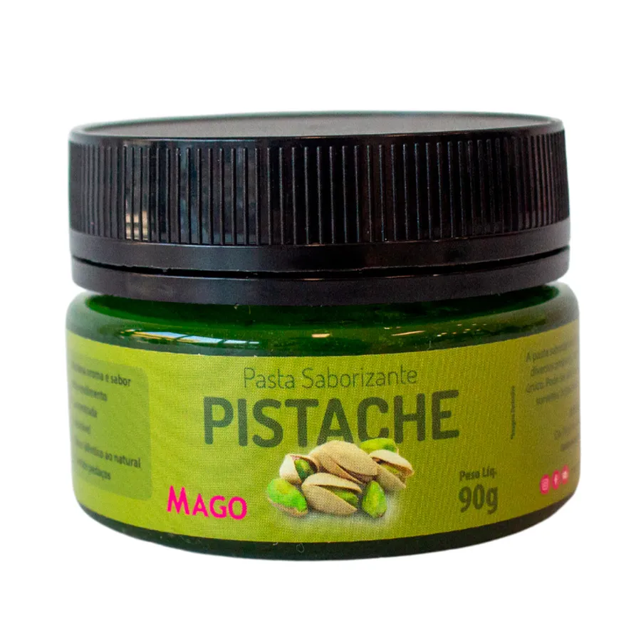 PASTA SABORIZANTE PISTACHE MAGO 90G                                                                                                                                                                      PASTA SABORIZANTE PISTACHE MAGO 90G