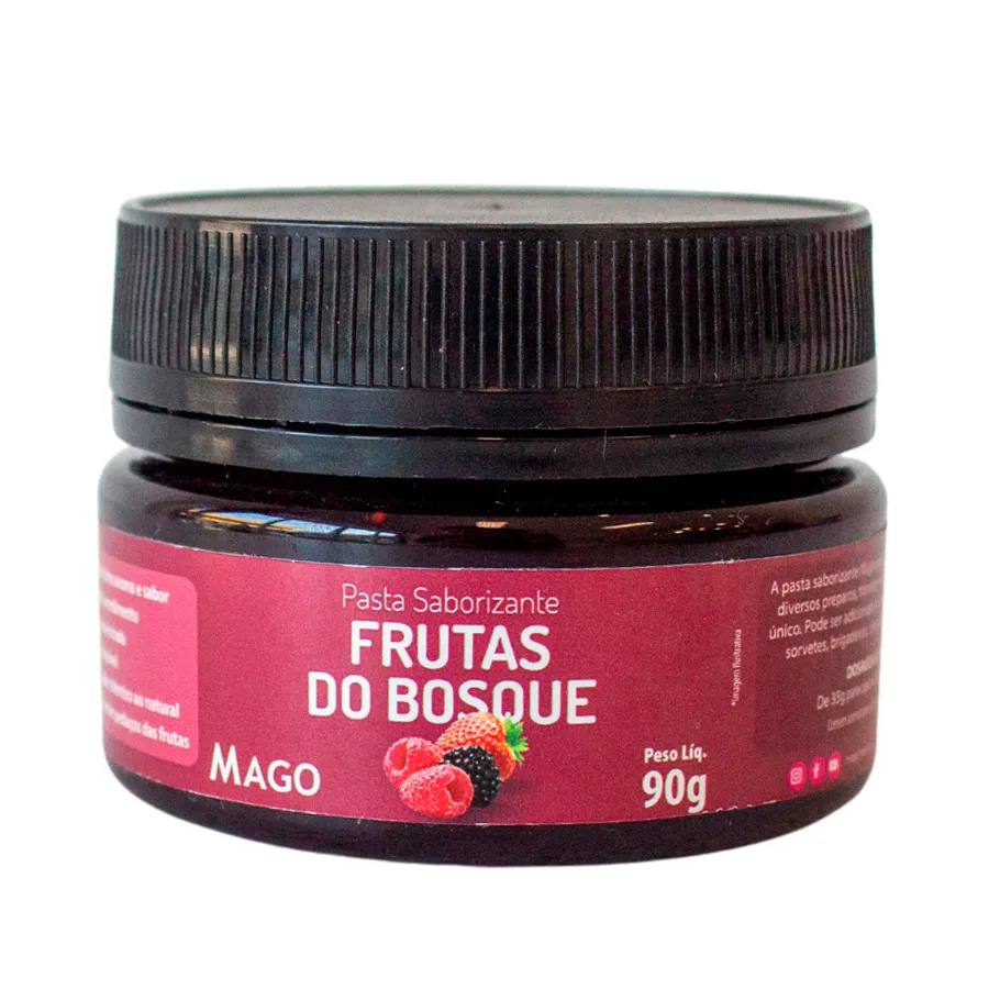 PASTA SABORIZANTE FRUTAS DO BOSQUE MAGO 90G                                                                                                                                                              PASTA SABORIZANTE FRUTAS DO BOSQUE MAGO 90G