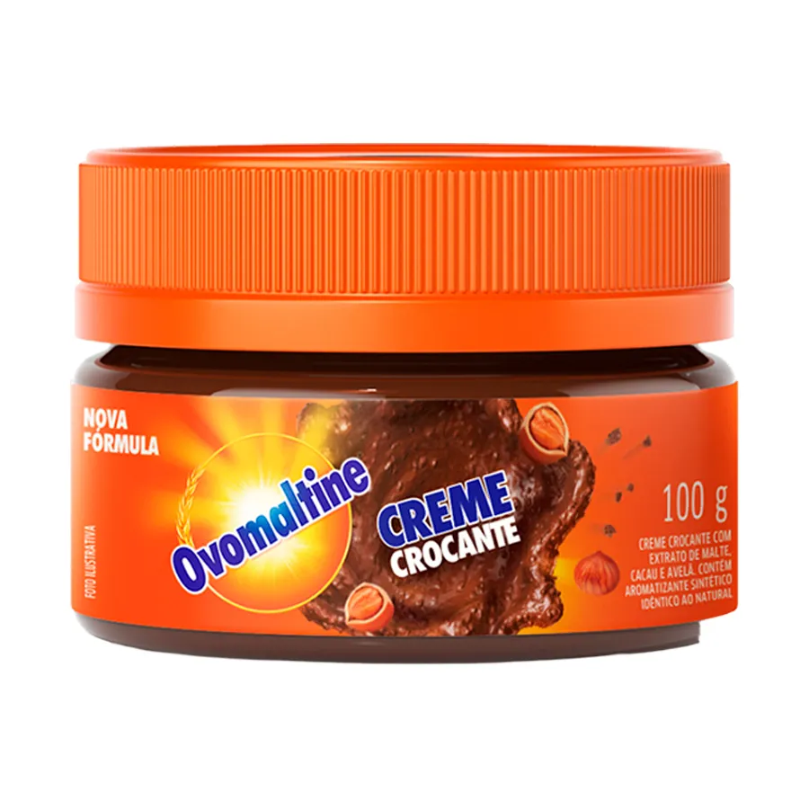 CREME CROCANTE OVOMALTINE 100G                                                                                                                                                                           CREME CROCANTE OVOMALTINE 100G