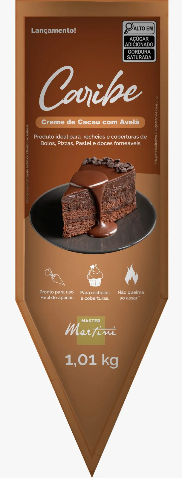 CREME CARIBE CREME DE AVELA BISNAGA 1KG                                                                                                                                                                 