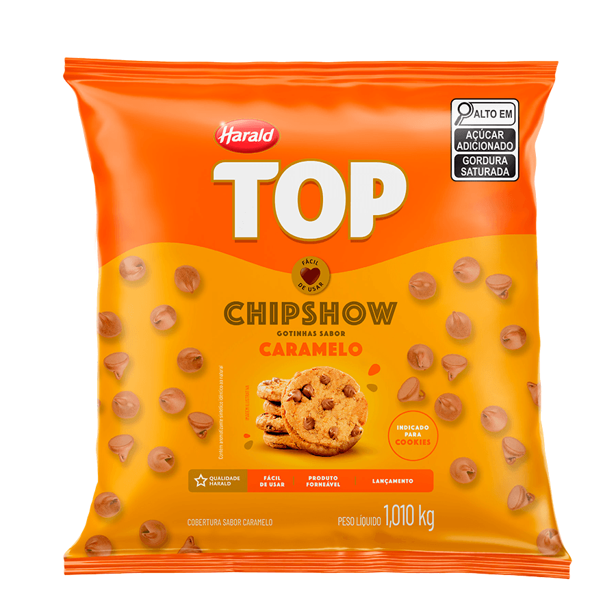 COBERTURA CHIPSHOW CARAMELO TOP HARALD 1,01KG                                                                                                                                                            COBERTURA CHIPSHOW CARAMELO TOP HARALD 1,01KG