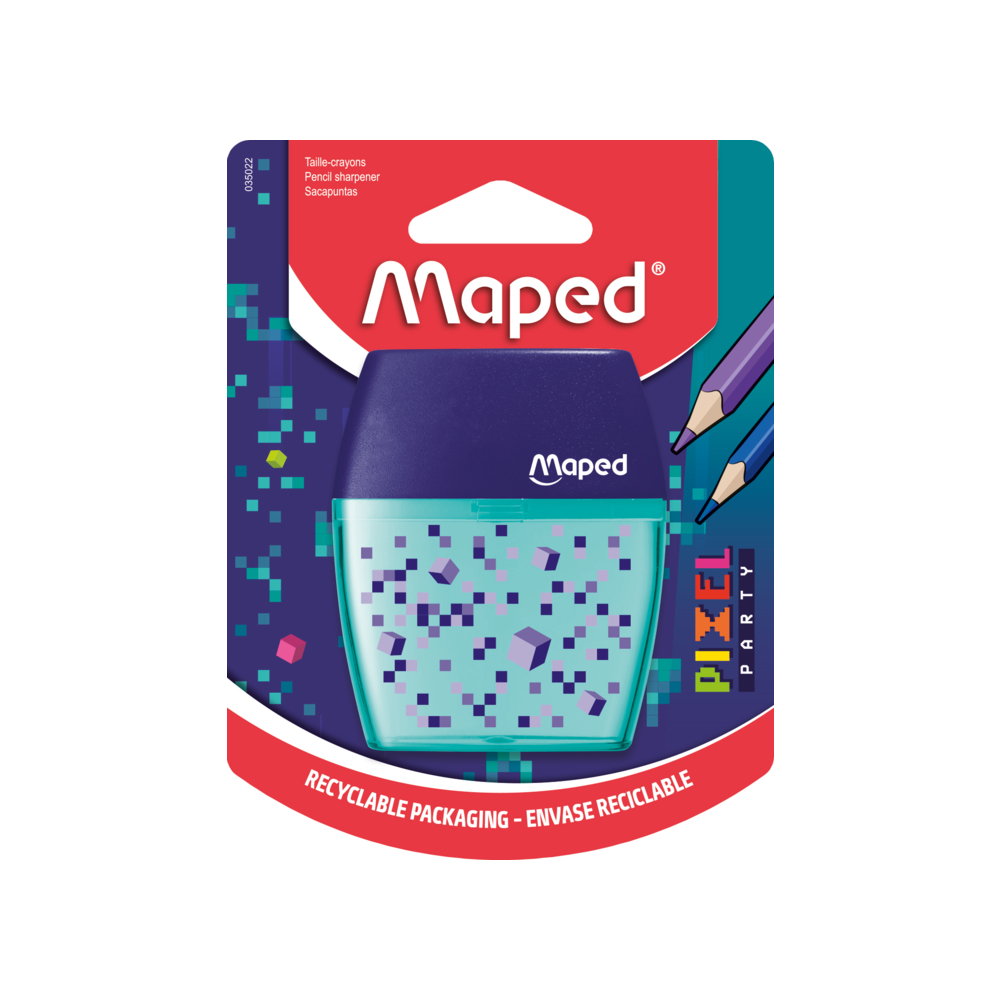 APONTADOR COM DEPOSITO SHAKER PIXEL PARTY 2 MAPED BL                                                                                                                                                       APONTADOR COM DEPOSITO SHAKER PIXEL PARTY 2 MAPED BL