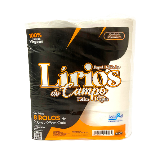 PAPEL HIGIÊNICO 250MT LIRIO DO CAMPO FOLHA DUPLA 8 UNIDADES                                                                                                                                                             PAPEL HIGIÊNICO 250MT LIRIO DO CAMPO FOLHA DUPLA 8 UNIDADES