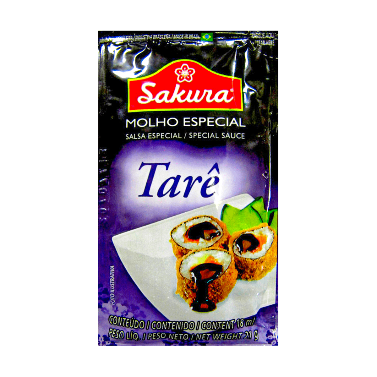 CAIXA MOLHO TARE SACHE 18ML SAKURA 120UN                                                                                                                                                                      