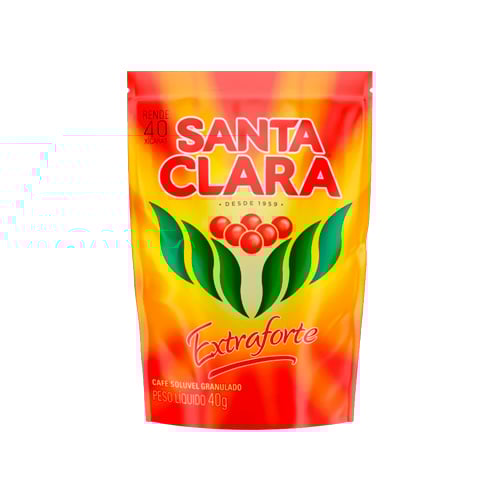 CAFE SOLUVEL EXTRA FORTE SANTA CLARA 40G                                                                                                                                                                