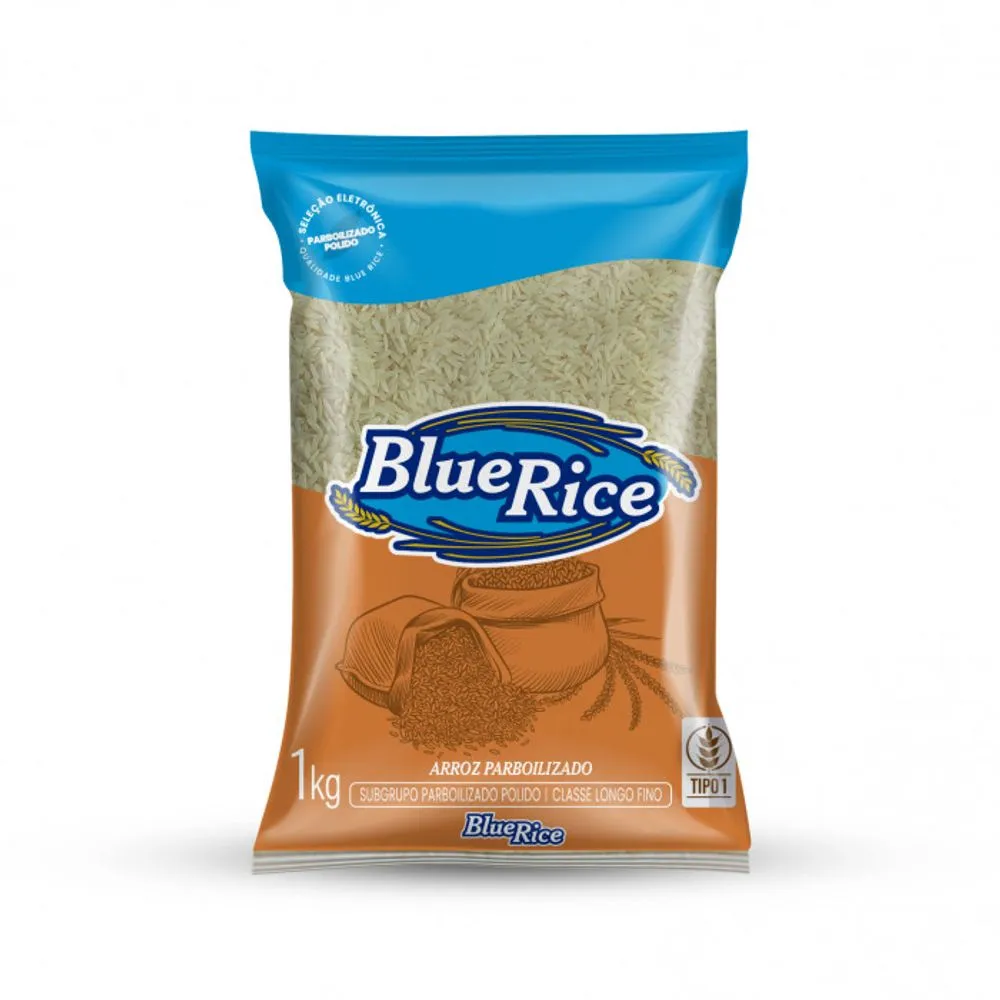 ARROZ PARBOILIZADO TIPO 1 BLUE RICE 1KG                                                                                                                                                                      ARROZ PARBOILIZADO TIPO 1 BLUE RICE 1KG