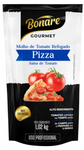 MOLHO DE TOMATE PIZZA GOURMET BONARE 1,02KG                                                                                                                                                              MOLHO DE TOMATE PIZZA GOURMET BONARE 1,02KG