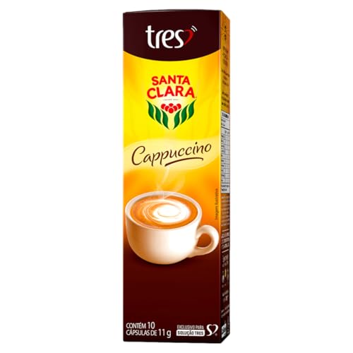 CAPSULA CAFE 11G CAPPUCCINO SANTA CLARA C/10                                                                                                                                                            