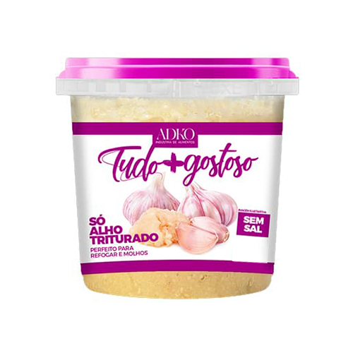 ALHO TRITURADO TUDO + GOSTOSO 900G                                                                                                                                                                        