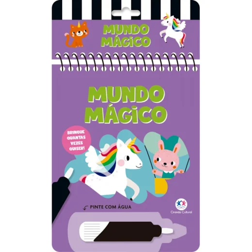 LIVRO MUNDO MAGICO CIRANDA                                                                                                                                                                              