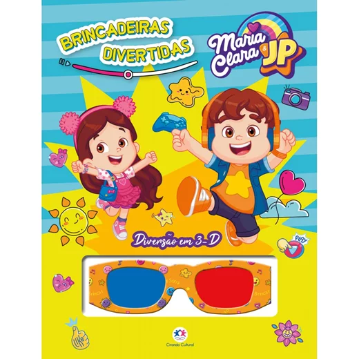 LIVRO MARIA CLARA E JP BRINCADEIRAS DIVERTIDAS CIRANDA                                                                                                                                                
