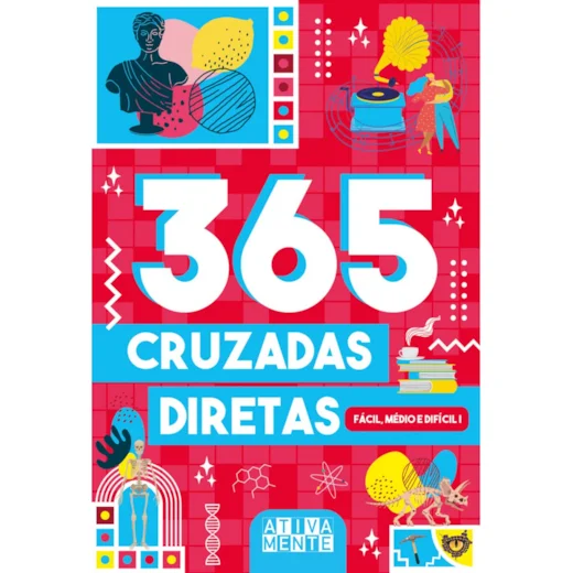 LIVRO 365 CRUZADAS DIRETAS FACIL MEDIO E DIFICIL CIRANDA                                                                                                                                            