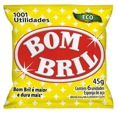 LA DE ACO ECO C/6 BOMBRIL 45G                                                                                                                                                                            LA DE ACO ECO C/6 BOMBRIL 45G