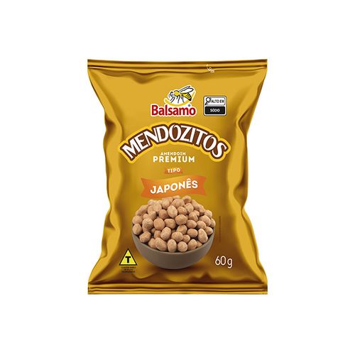 AMENDOIM JAPONES MEDONZITOS BALSAMO 60G                                                                                                                                                                 