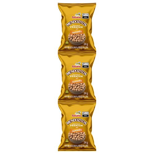 AMENDOIM JAPONES MEDONZITOS BALSAMO 24G                                                                                                                                                                 